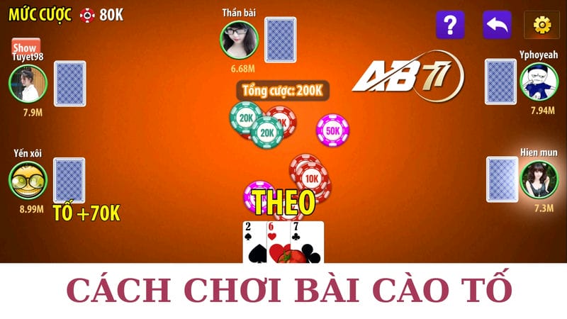 Lưu ý trong đặt cược các ván chơi 